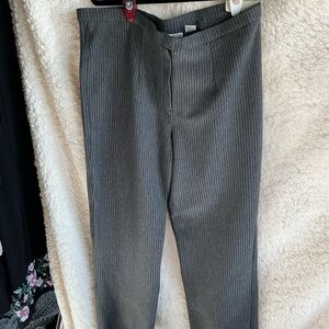 White Stag Gray Ribbed Women's Pants